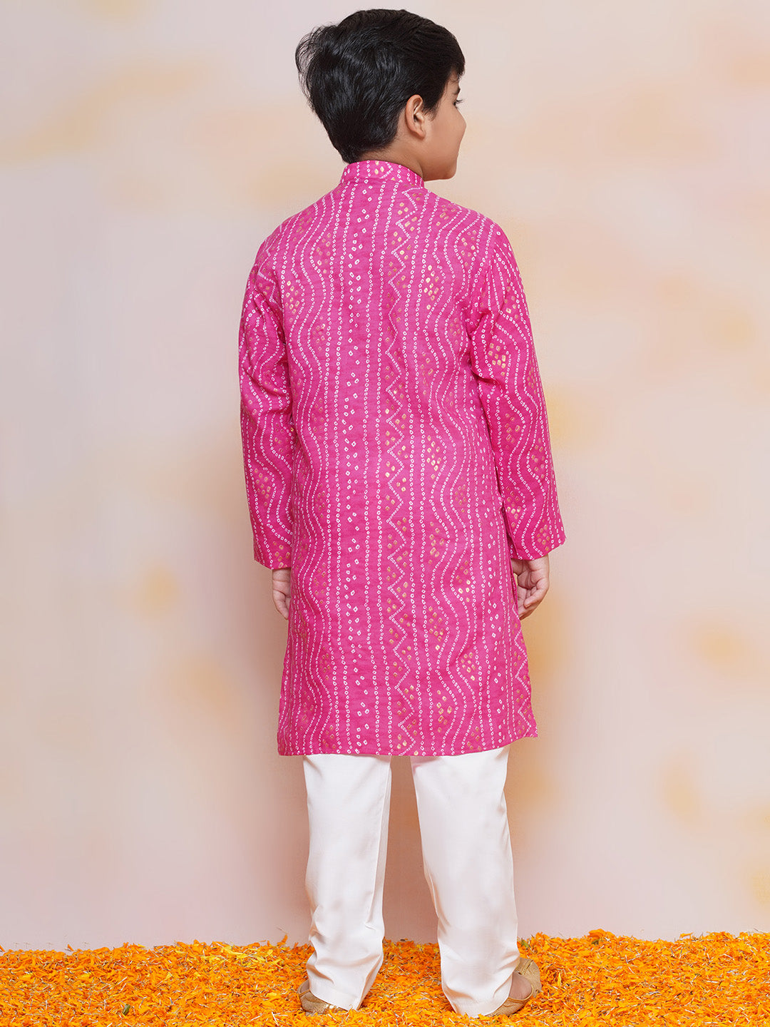 Boys Pure Cotton Kurta Pyjama and Girls Lehenga-Sibling Sets - AJ Dezines