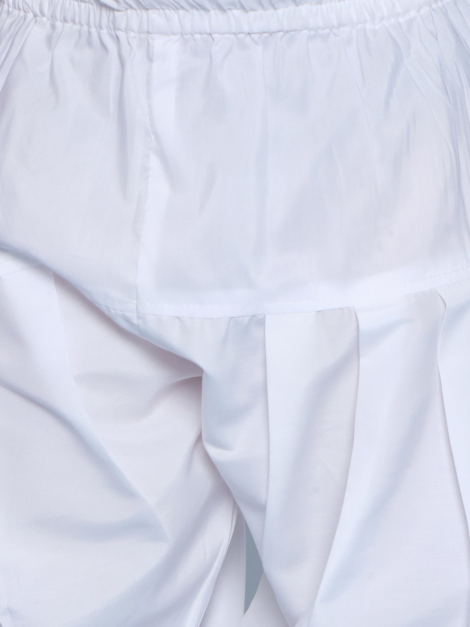 Sky Blue Schiffli Full Sleeves Embroidered Kurta Pyjama Set For Boys - AJ Dezines