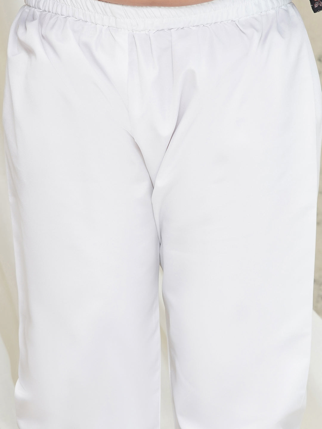 Multi Full sleeves Sequenced Cotton Blend Kurta Pyjama For Boys - AJ Dezines