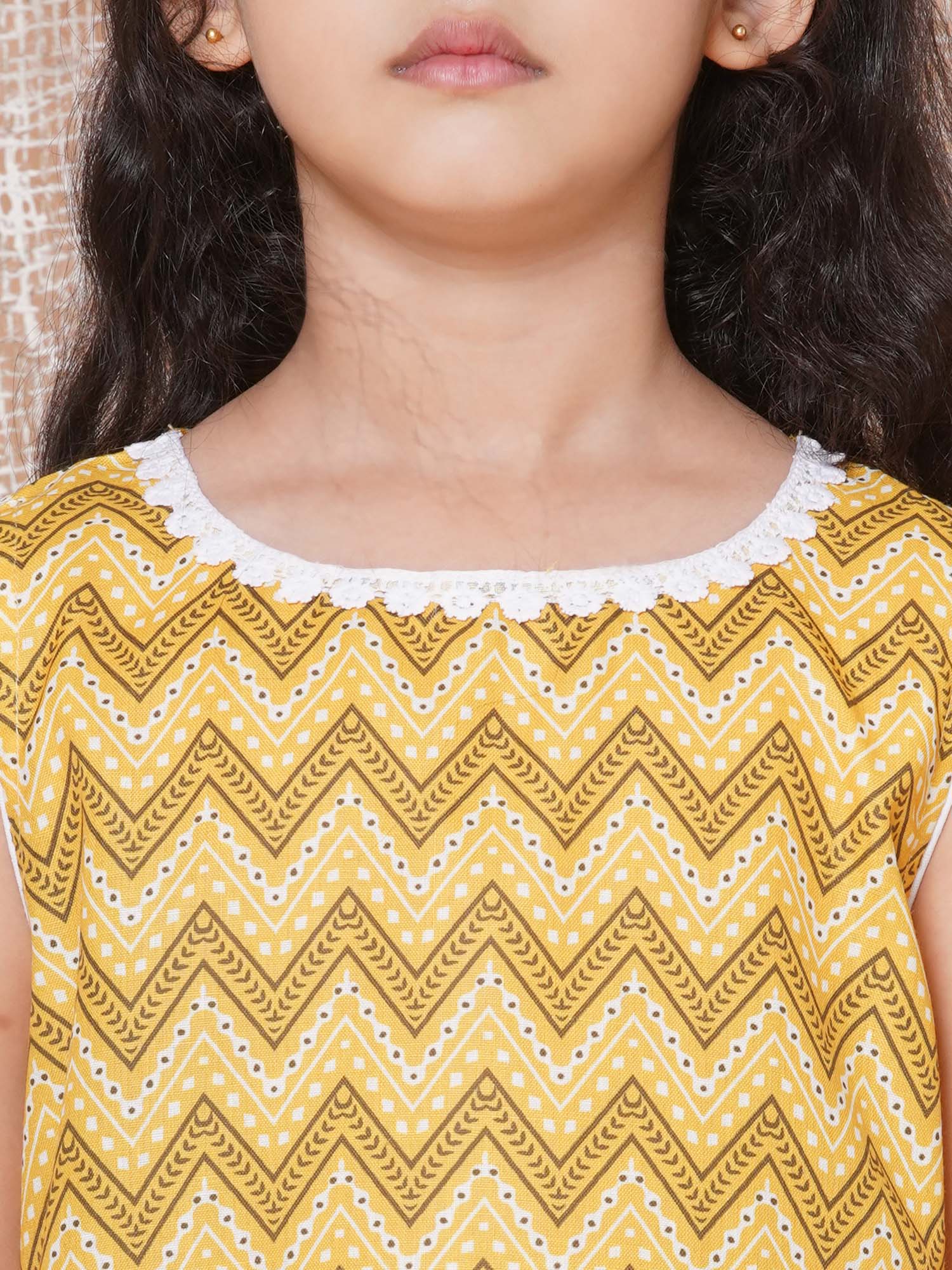 Boys Pure Cotton Kurta Pyjamas and Girls Kurta With Sharara-Sibling Sets - AJ Dezines