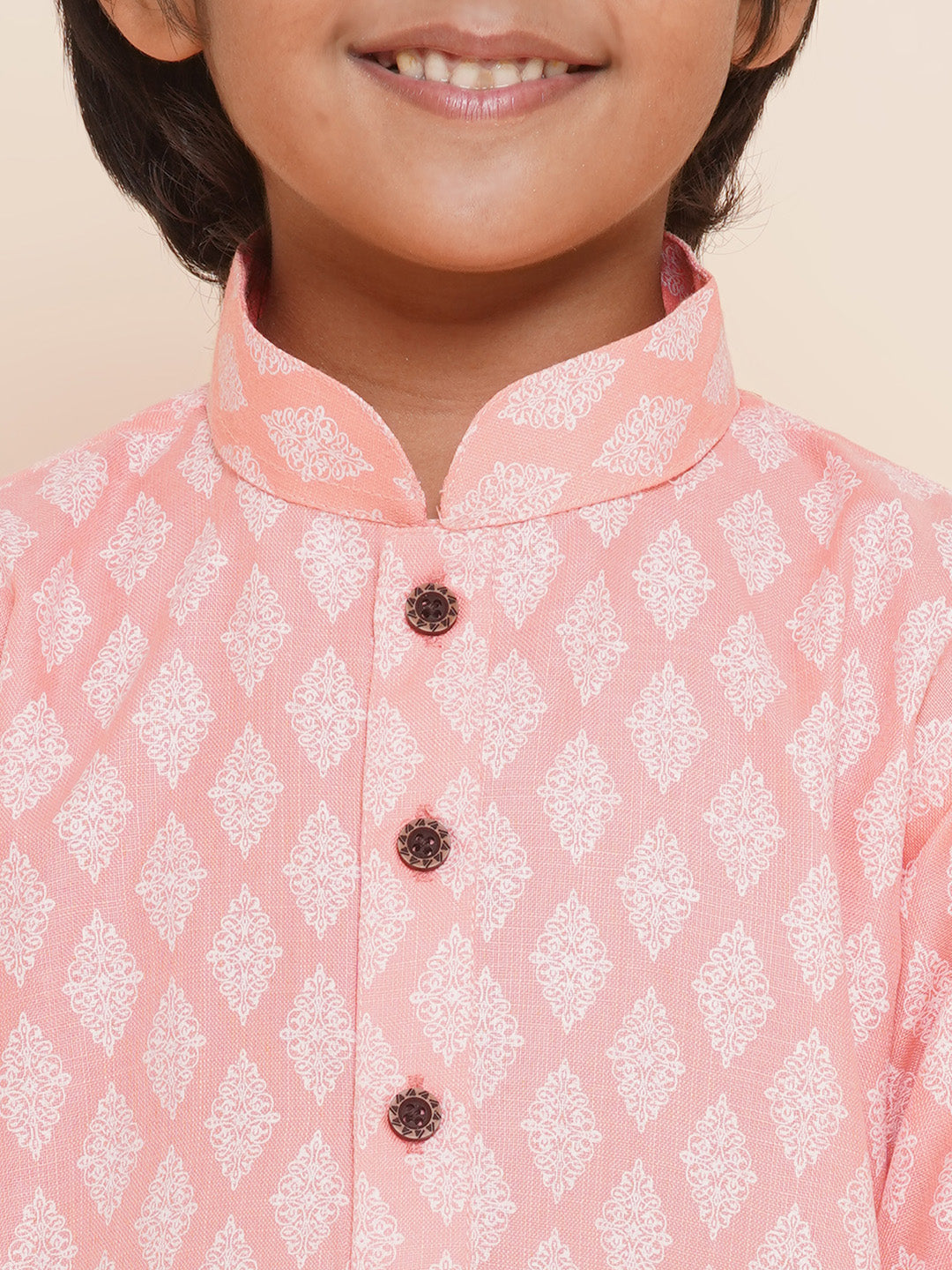Kids Ethnic Wear Cotton Printed Kurta for Boys